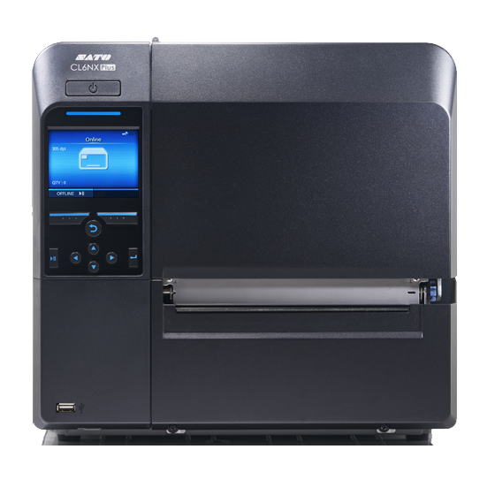 SATO CL6NX PLUS新一代智能宽行工业条码标签打印机