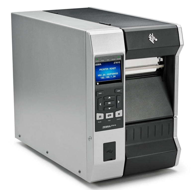 Zebra ZT610重工业条码标签打印机