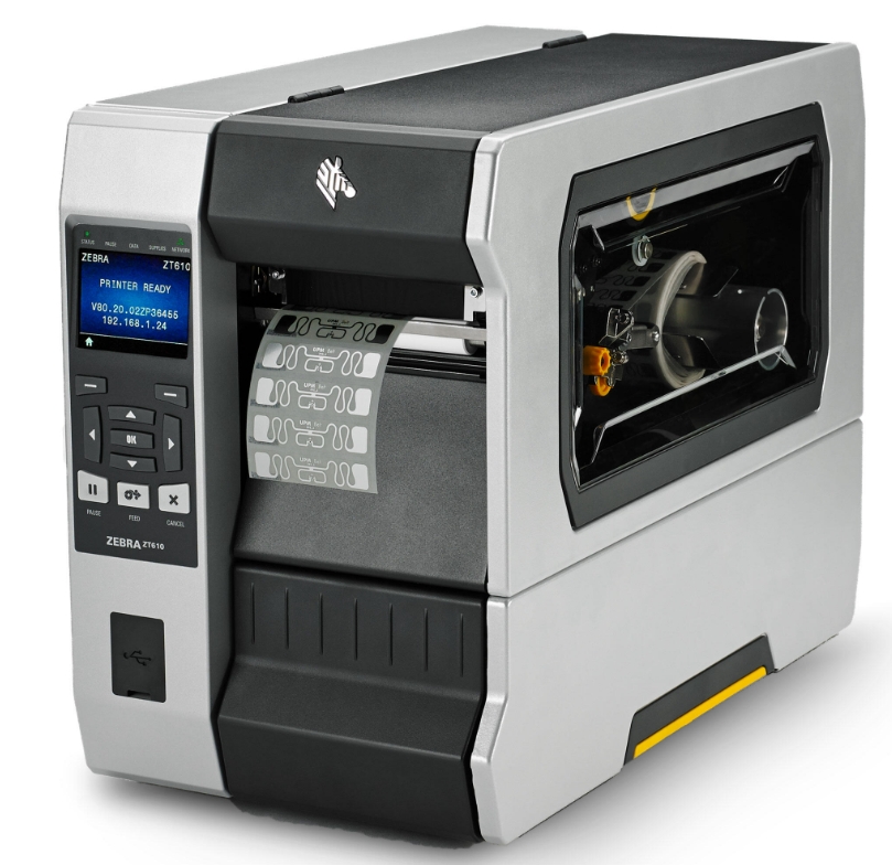 Zebra ZT610重工业条码标签打印机