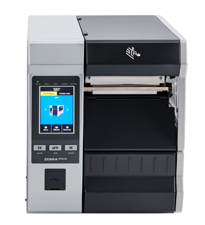 Zebra ZT610重工业条码标签打印机